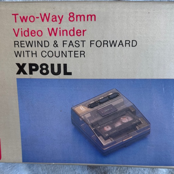XP8UL Two-Way 8mm Video Winder - Transparent Smoke